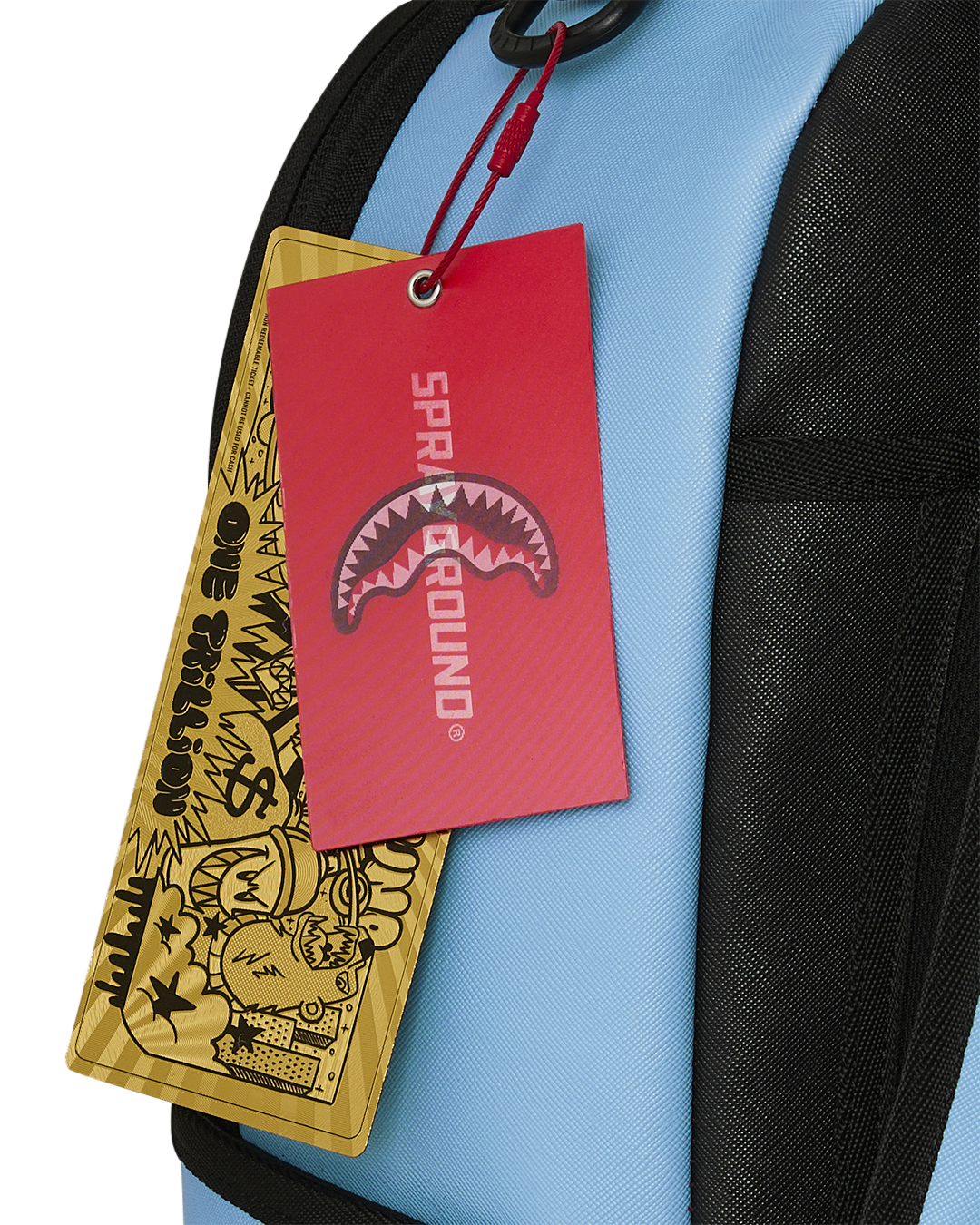 SPRAYGROUND® BACKPACK SHARK CENTRAL BUBBLY BLUE BACKPACK