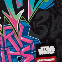SPRAYGROUNDÂ® BACKPACK STAR WARS VADER HALF GRAFF BACKPACK