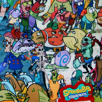 SPONGEBOB BIG OCEAN PARTY BACKPACK