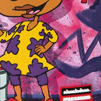 SPRAYGROUND® BACKPACK RUGRATS SUSIE PAINTING SHARK BACKPACK