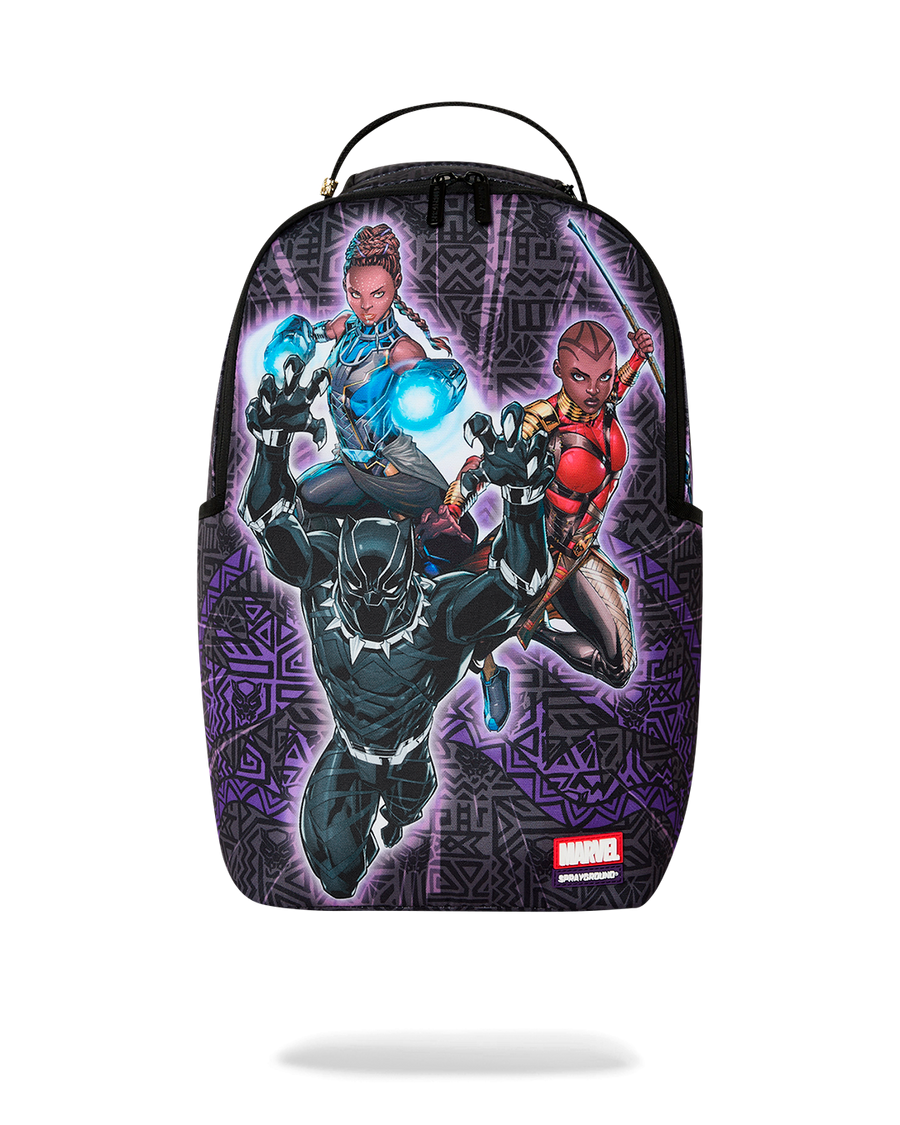 Sprayground Marvel Black Panther Group Shot Backpack B9120
