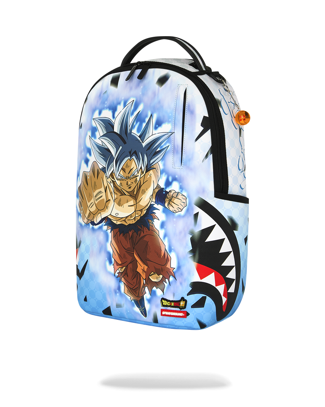 goku louis vuitton backpack Loungefly Dragon Ball Z Mini Backpack: Unleash Your Saiyan Style On-The-Go! the monogram embossed into the calfskin features a colorful gradient effect Spray ground goku backpack Sprayground