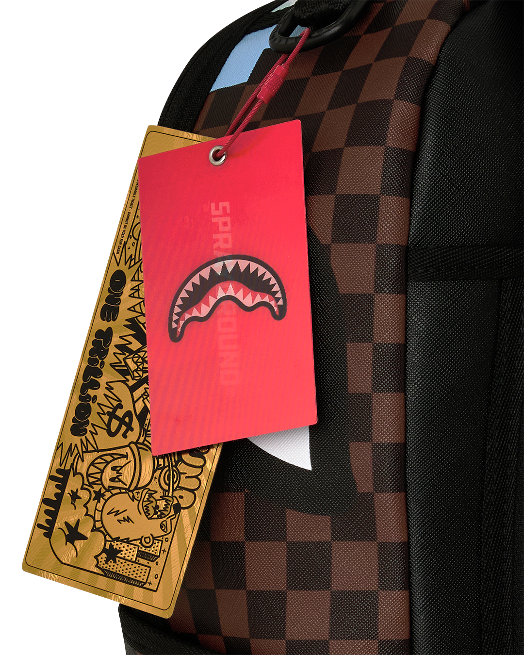 SPRAYGROUNDÂ® BACKPACK FAMILY GUY PETER FALLING THROUGH WALL BACKPACK
