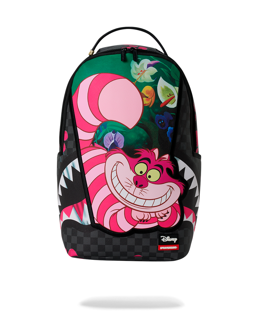 Sprayground Disney Alice In Wonderland Cheshire Cat Mad Shark Backpack