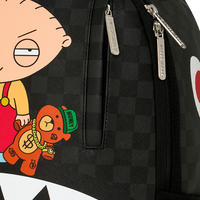 SPRAYGROUND® BACKPACK FAMILY GUY STEWIE HOLDING BEAR KEYCHAIN BACKPACK