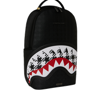 SPRAYGROUND® BACKPACK PORSCHE BLACK EMBOSSED PEPITA COLLAB BACKPACK - LIMITED EDITION