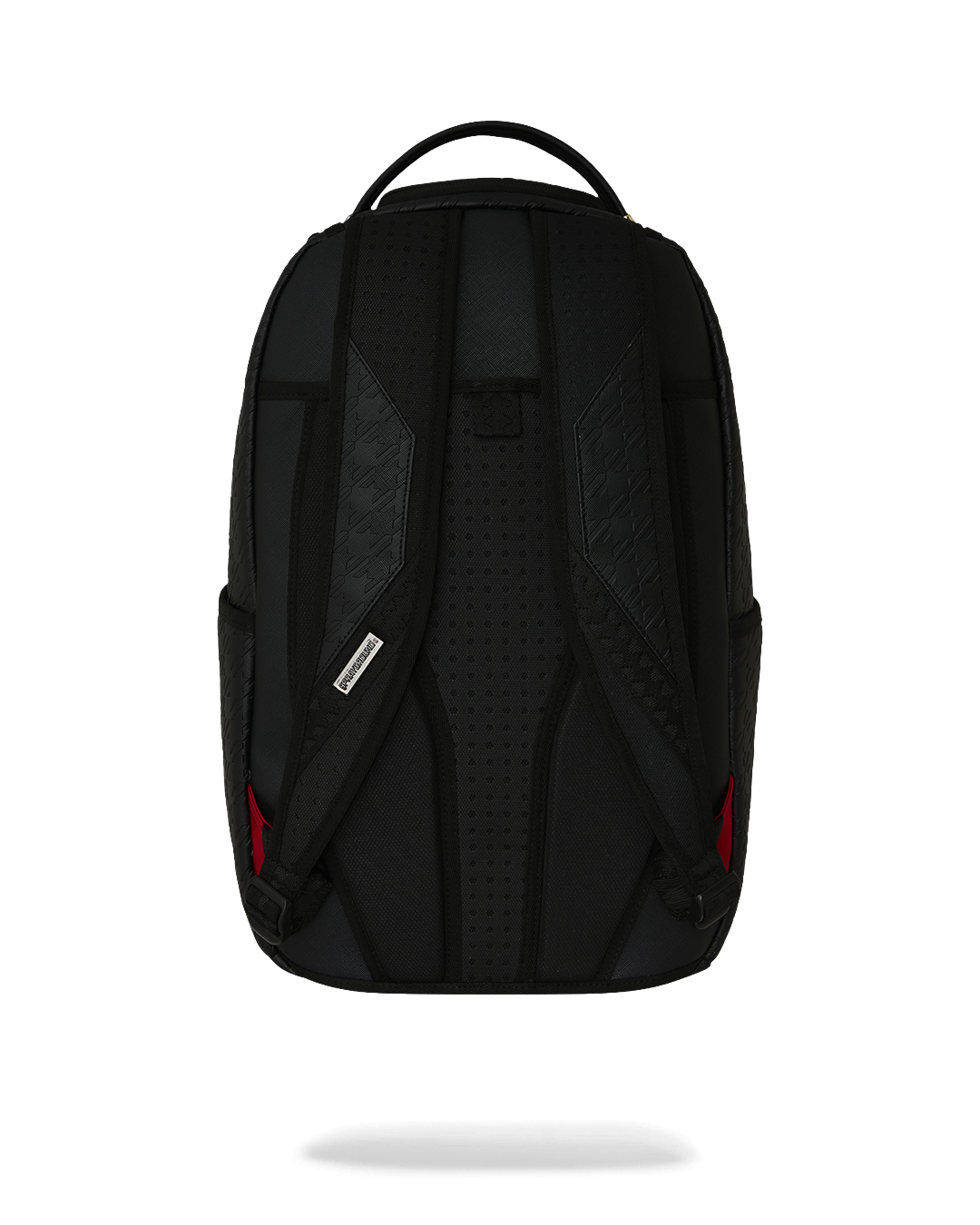 SPRAYGROUND® BACKPACK PORSCHE BLACK EMBOSSED PEPITA COLLAB BACKPACK - LIMITED EDITION
