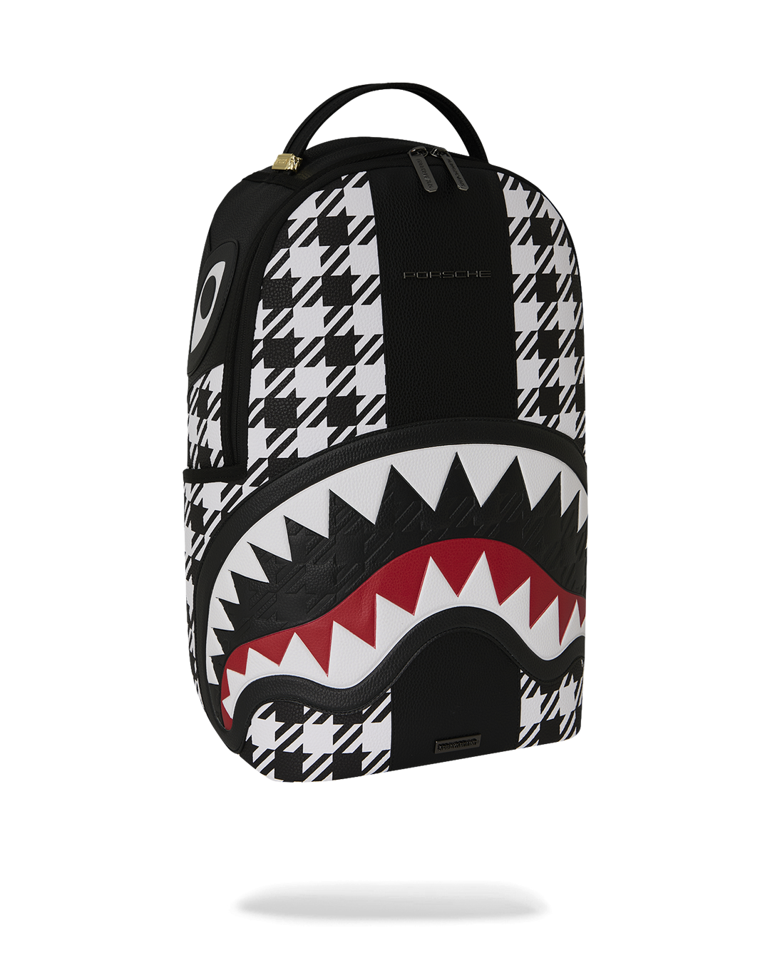 SPRAYGROUND® BACKPACK PORSCHE PEPITA STRIPE COLLAB BACKPACK - LIMITED EDITION