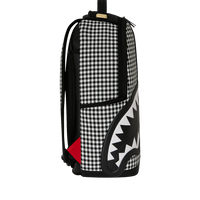 SPRAYGROUND® BACKPACK PORSCHE MIXED PEPITA SHARK COLLAB BACKPACK - LIMITED EDITION