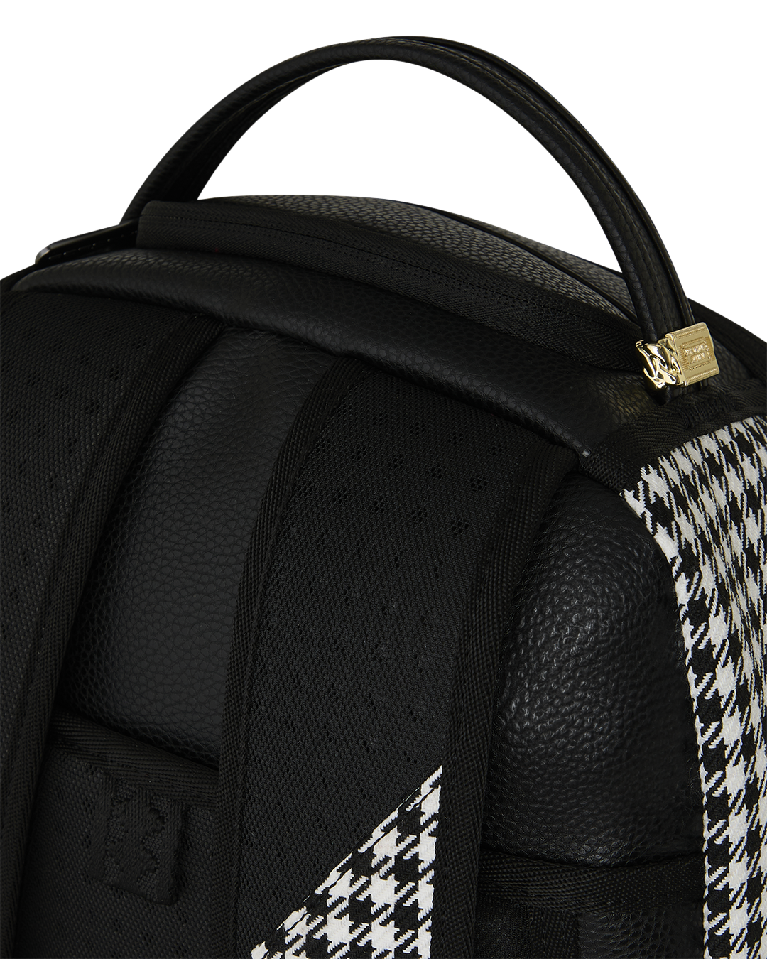 SPRAYGROUND® BACKPACK PORSCHE MIXED PEPITA SHARK COLLAB BACKPACK - LIMITED EDITION