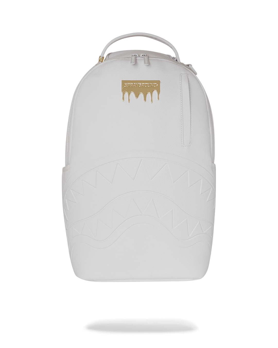 SPRAYGROUND® BACKPACK GOLD BRICK LUXE WHITE BACKPACK