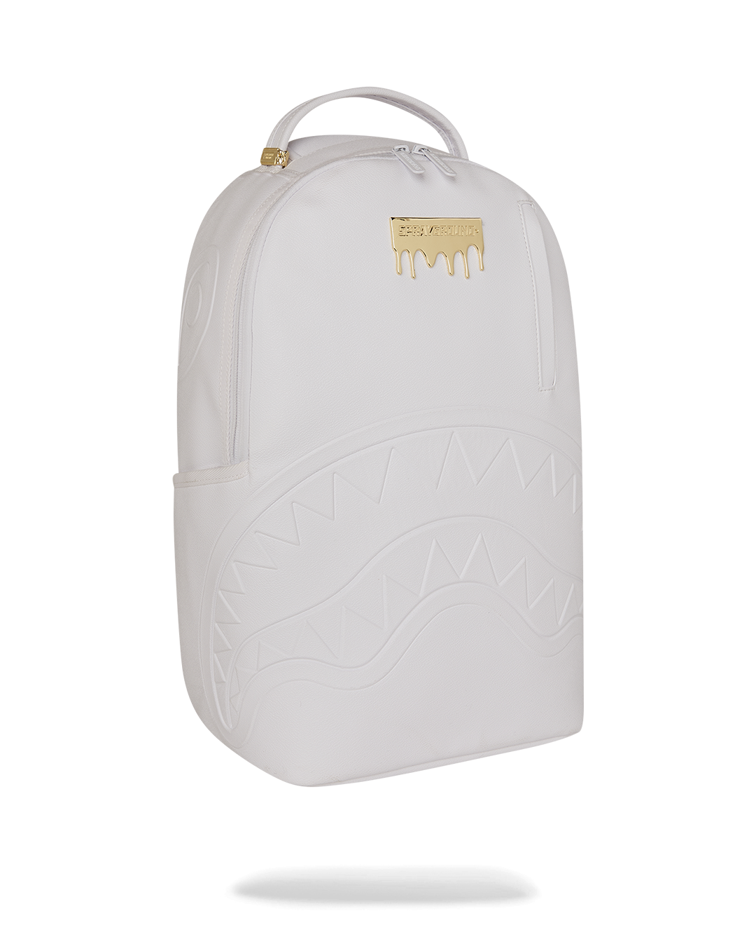 SPRAYGROUND® BACKPACK GOLD BRICK LUXE WHITE BACKPACK