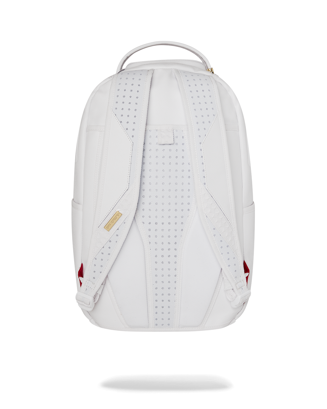 SPRAYGROUND® BACKPACK GOLD BRICK LUXE WHITE BACKPACK