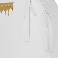 SPRAYGROUND® BACKPACK GOLD BRICK LUXE WHITE BACKPACK