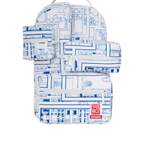 SPRAYGROUND® BACKPACK FRANK LLOYD WRIGHT BLUEPRINT 3D BACKPACK