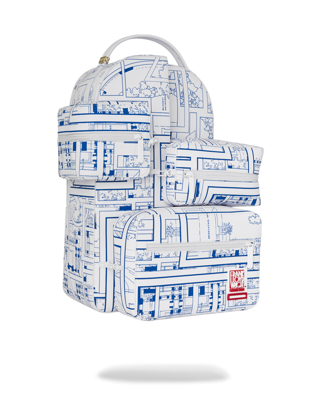 SPRAYGROUND® BACKPACK FRANK LLOYD WRIGHT BLUEPRINT 3D BACKPACK