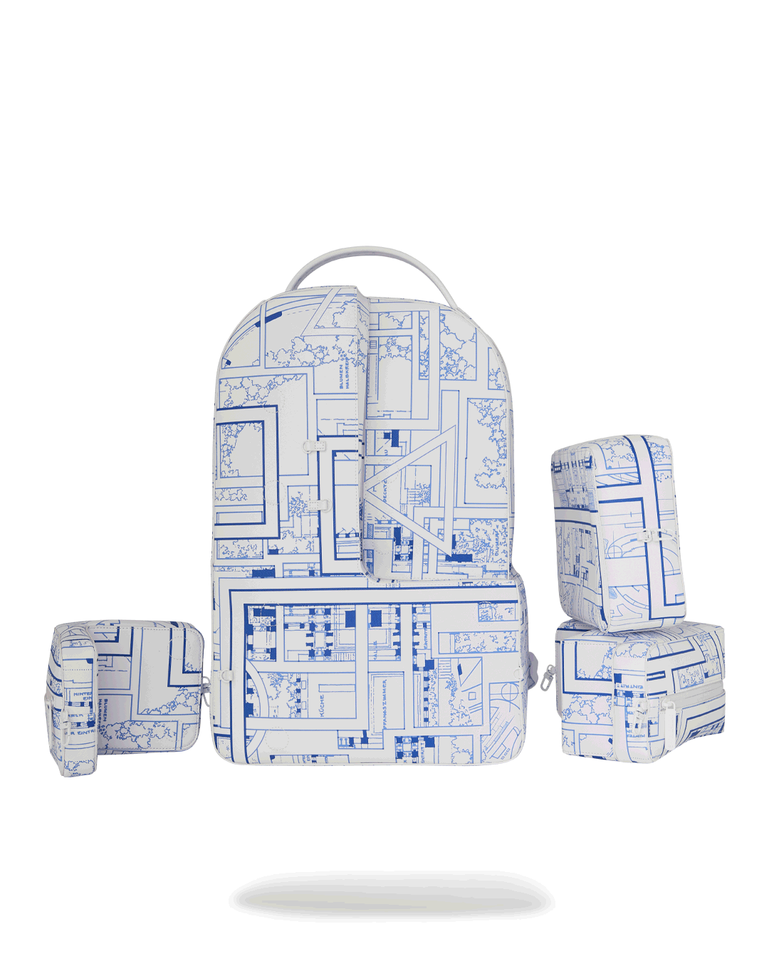 SPRAYGROUND® BACKPACK FRANK LLOYD WRIGHT BLUEPRINT 3D BACKPACK