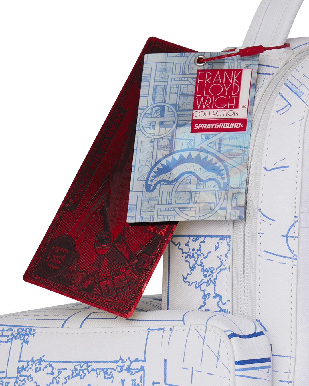 SPRAYGROUND® BACKPACK FRANK LLOYD WRIGHT BLUEPRINT 3D BACKPACK