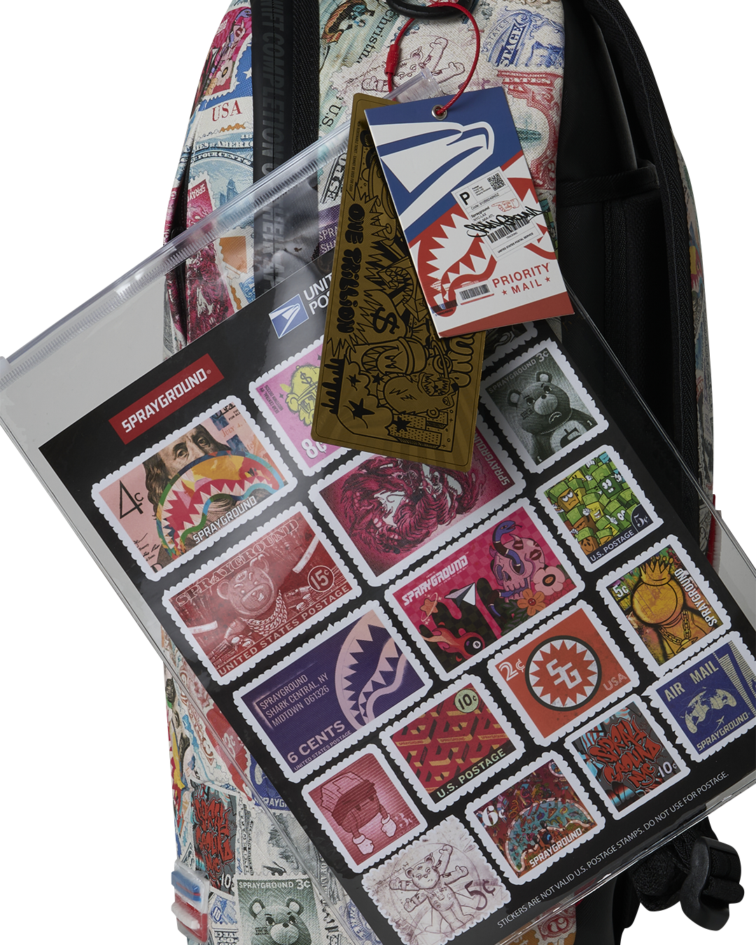 SPRAYGROUND® BACKPACK USPS STAMP STAMPEDE BACKPACK