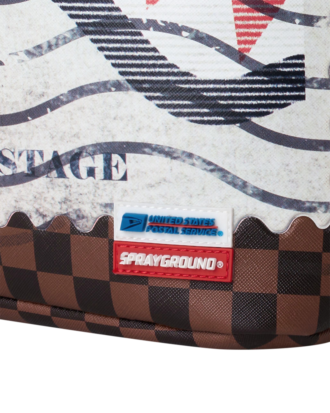 SPRAYGROUND® BACKPACK USPS SHARK STAMP BACKPACK