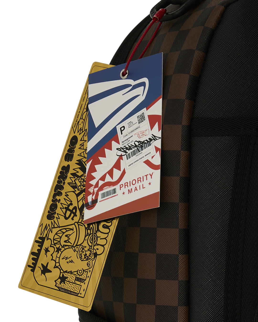 SPRAYGROUND® BACKPACK USPS SHARK STAMP BACKPACK