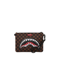 SHARKS IN PARIS GRIN & GRIND CROSSOVER CLUTCH