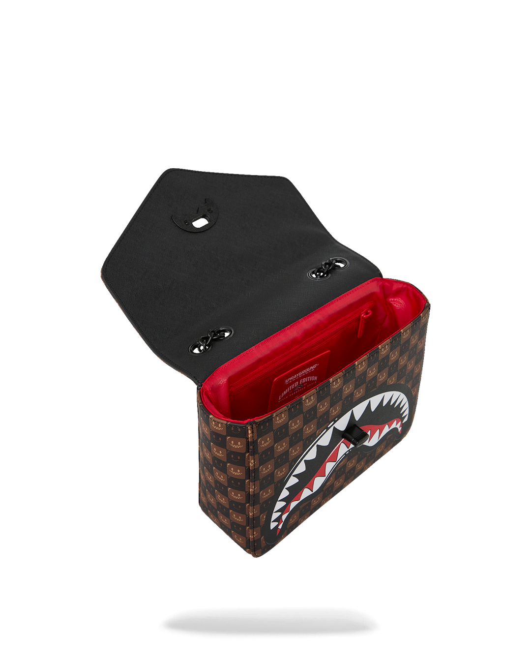SHARKS IN PARIS GRIN & GRIND HANDBAG