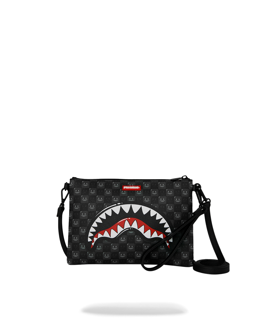SHINOBI SHARKS IN PARIS CROSSOVER CLUTCH – SPRAYGROUND®
