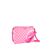 SHINOBI SHARKS IN PARIS (PINK) CROSSOVER CLUTCH