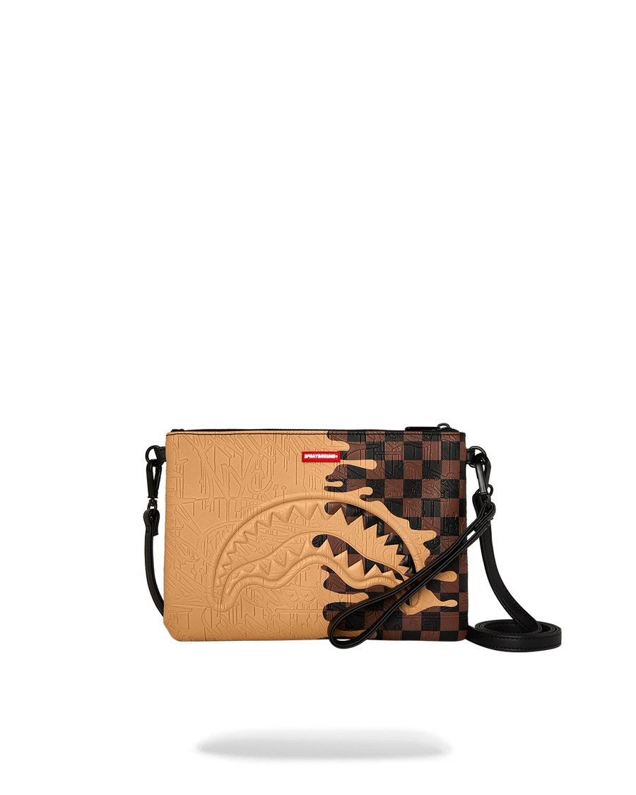 DESIGNER DRIP EFFECT CROSSOVER CLUTCH – SPRAYGROUND®