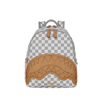 SPRAYGROUND® BACKPACK EMBOSSED CREAM CHECK SAVAGE BACKPACK