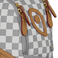 SPRAYGROUND® BACKPACK EMBOSSED CREAM CHECK SAVAGE BACKPACK
