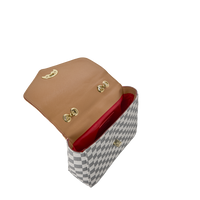 SPRAYGROUND® HANDBAG EMBOSSED CREAM CHECK HANDBAG