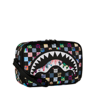 SPRAYGROUND® TOILETRY CRAZY CHECK TOILETRY BRICK