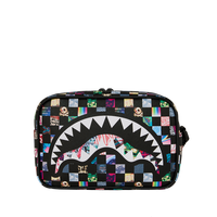 SPRAYGROUND® TOILETRY CRAZY CHECK TOILETRY BRICK