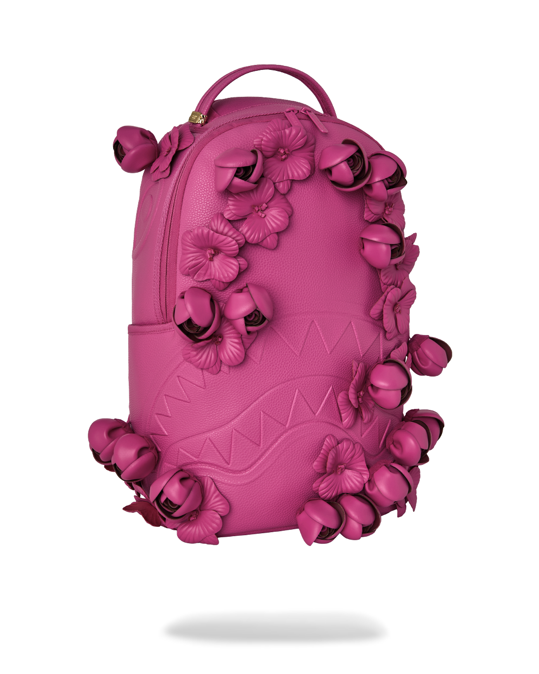 SPRAYGROUND® BACKPACK NYBG PINK LEATHER FLOWERS BACKPACK