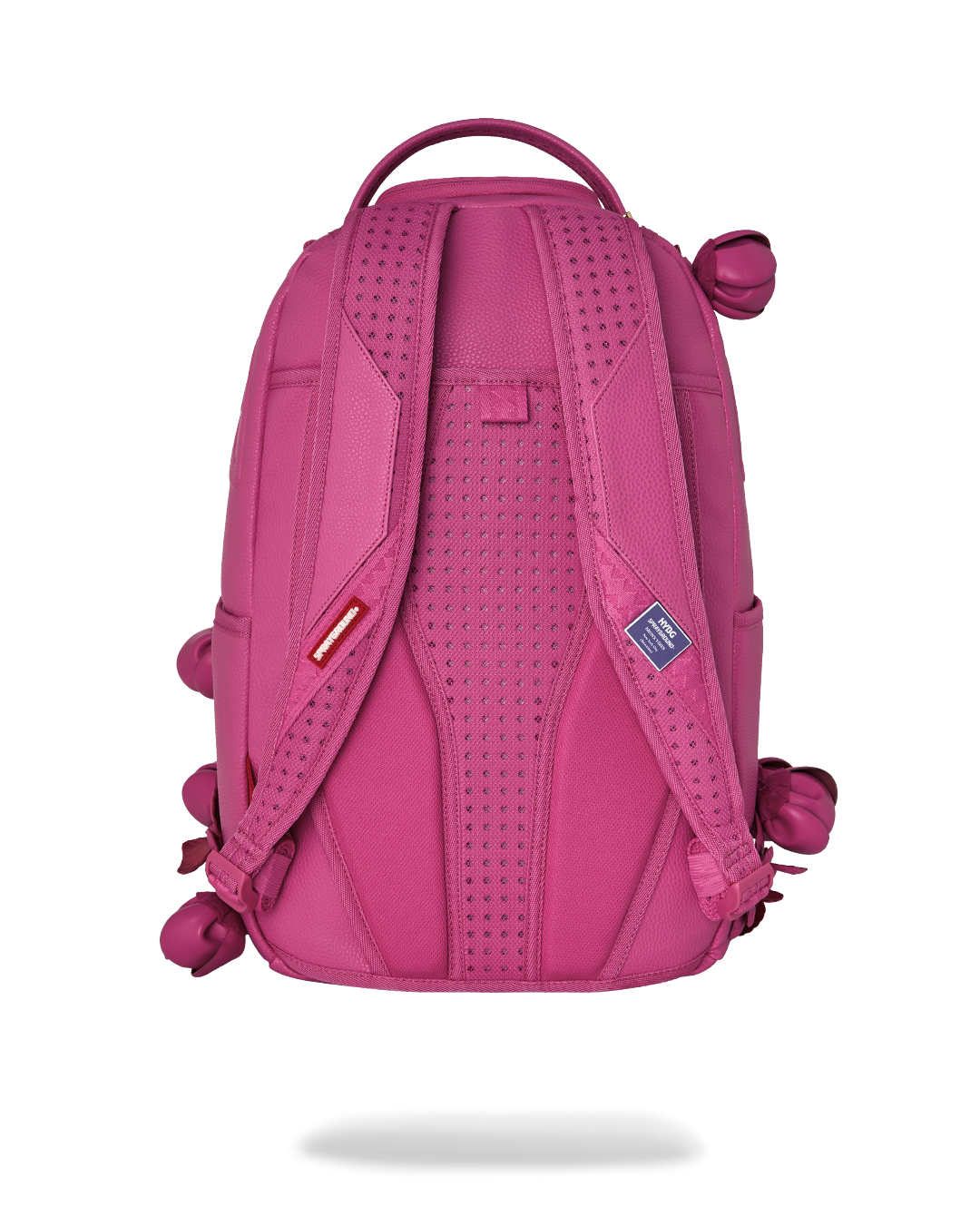 SPRAYGROUND® BACKPACK NYBG PINK LEATHER FLOWERS BACKPACK