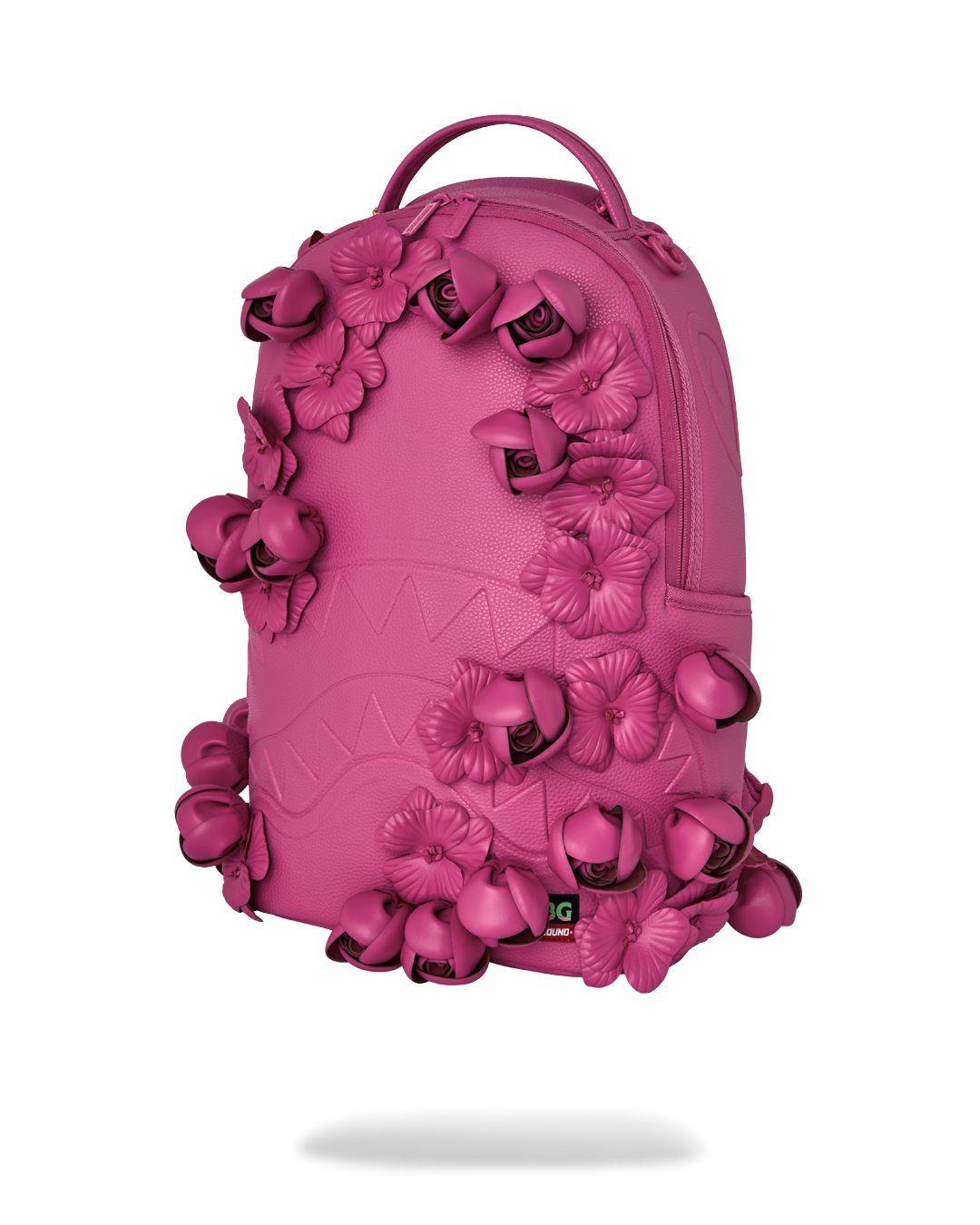 SPRAYGROUND® BACKPACK NYBG PINK LEATHER FLOWERS BACKPACK