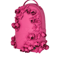 SPRAYGROUND® BACKPACK NYBG PINK LEATHER FLOWERS BACKPACK