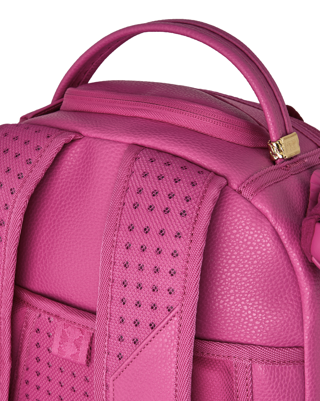 SPRAYGROUND® BACKPACK NYBG PINK LEATHER FLOWERS BACKPACK