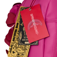 SPRAYGROUND® BACKPACK NYBG PINK LEATHER FLOWERS BACKPACK