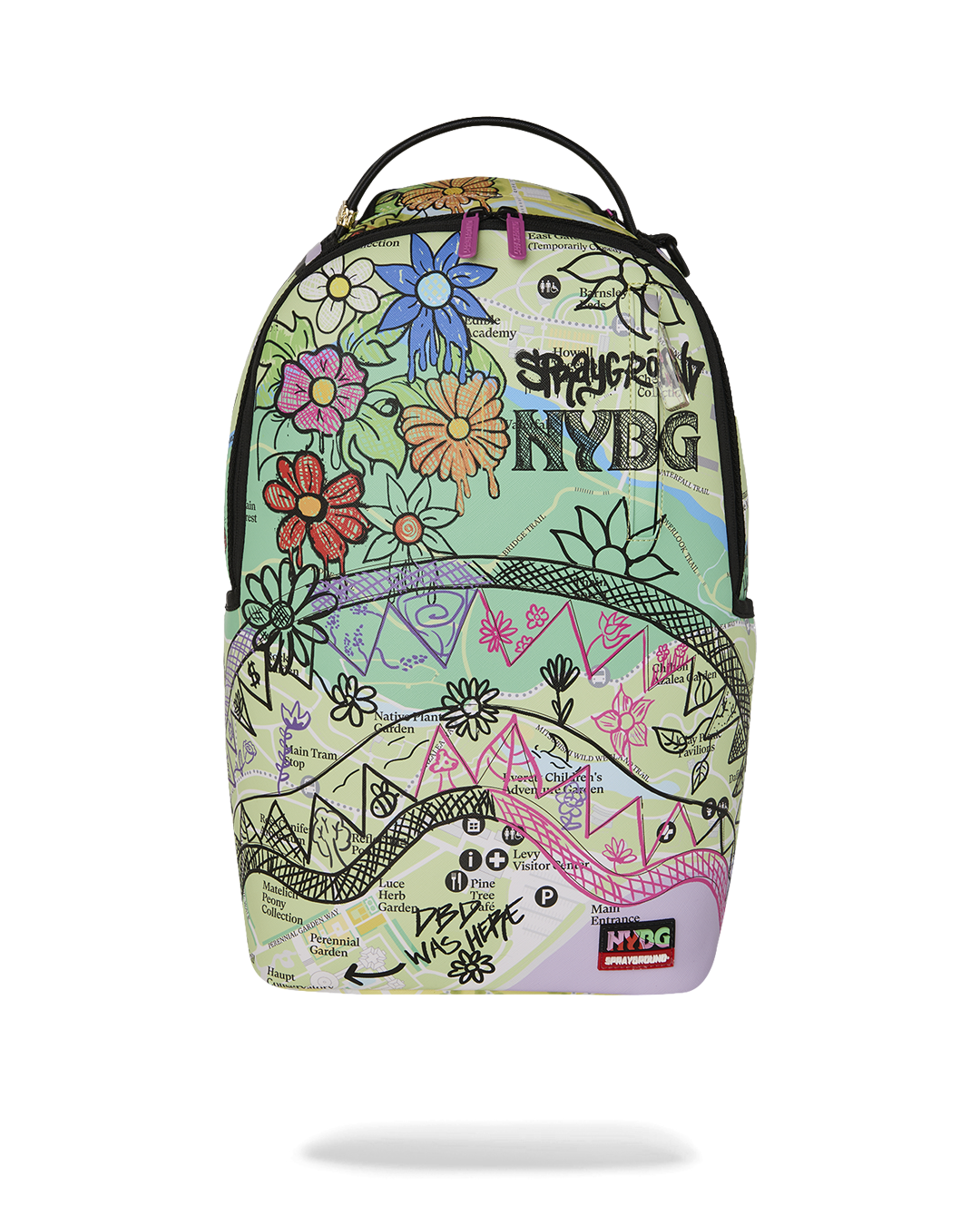 SPRAYGROUND® BACKPACK NYBG MAP WITH DOODLES BACKPACK