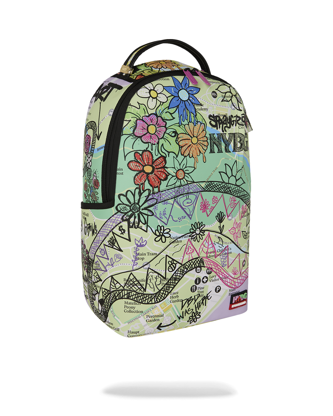 SPRAYGROUND® BACKPACK NYBG MAP WITH DOODLES BACKPACK