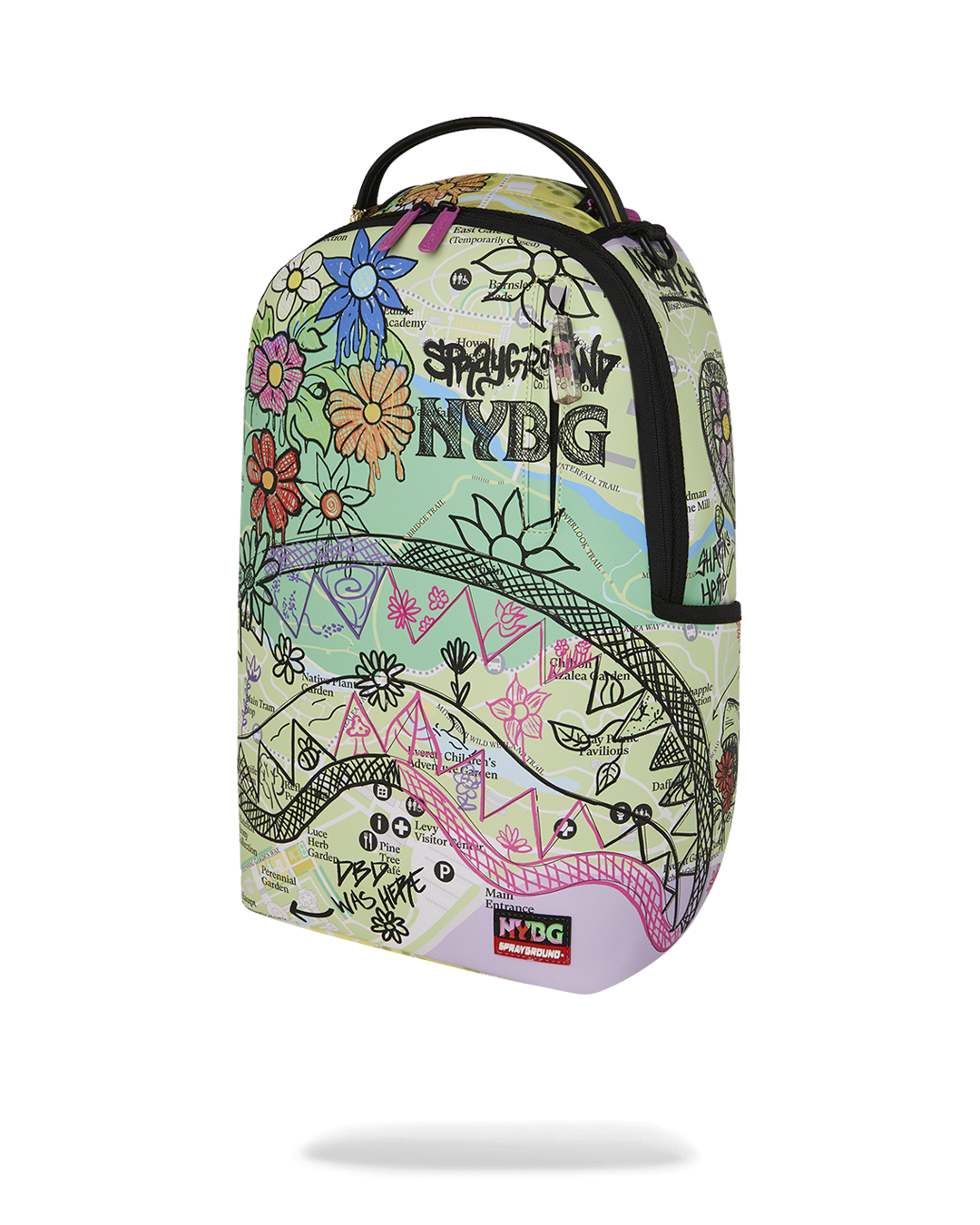SPRAYGROUND® BACKPACK NYBG MAP WITH DOODLES BACKPACK