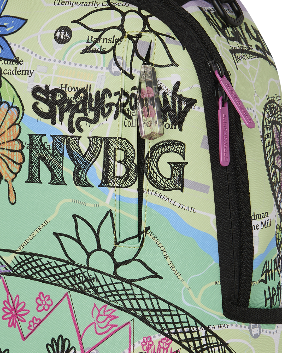 SPRAYGROUND® BACKPACK NYBG MAP WITH DOODLES BACKPACK