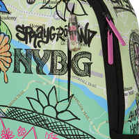 SPRAYGROUND® BACKPACK NYBG MAP WITH DOODLES BACKPACK