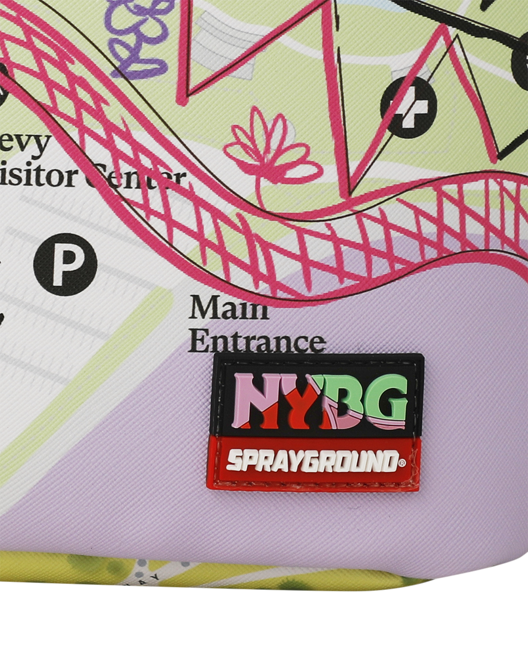 SPRAYGROUND® BACKPACK NYBG MAP WITH DOODLES BACKPACK
