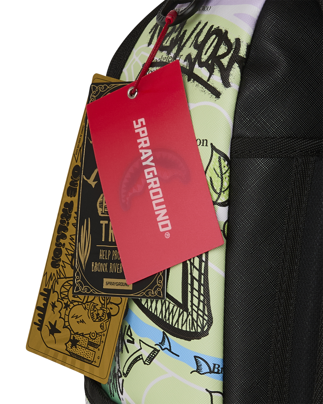 SPRAYGROUND® BACKPACK NYBG MAP WITH DOODLES BACKPACK