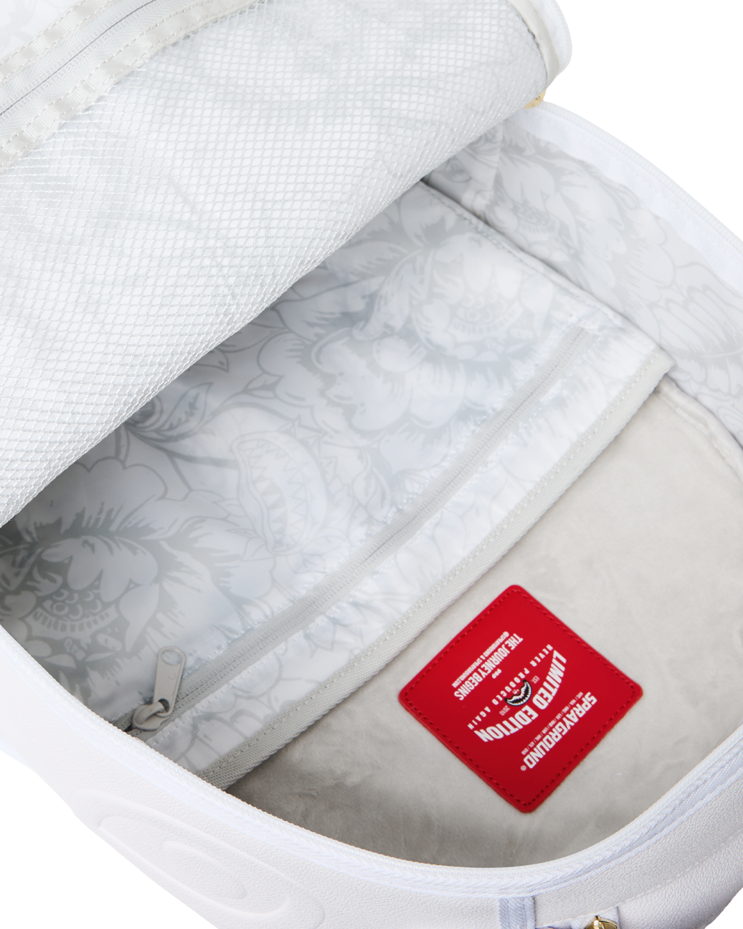 SPRAYGROUND® BACKPACK NYBG CLEAR FLOWER COMPARTMENT BACKPACK