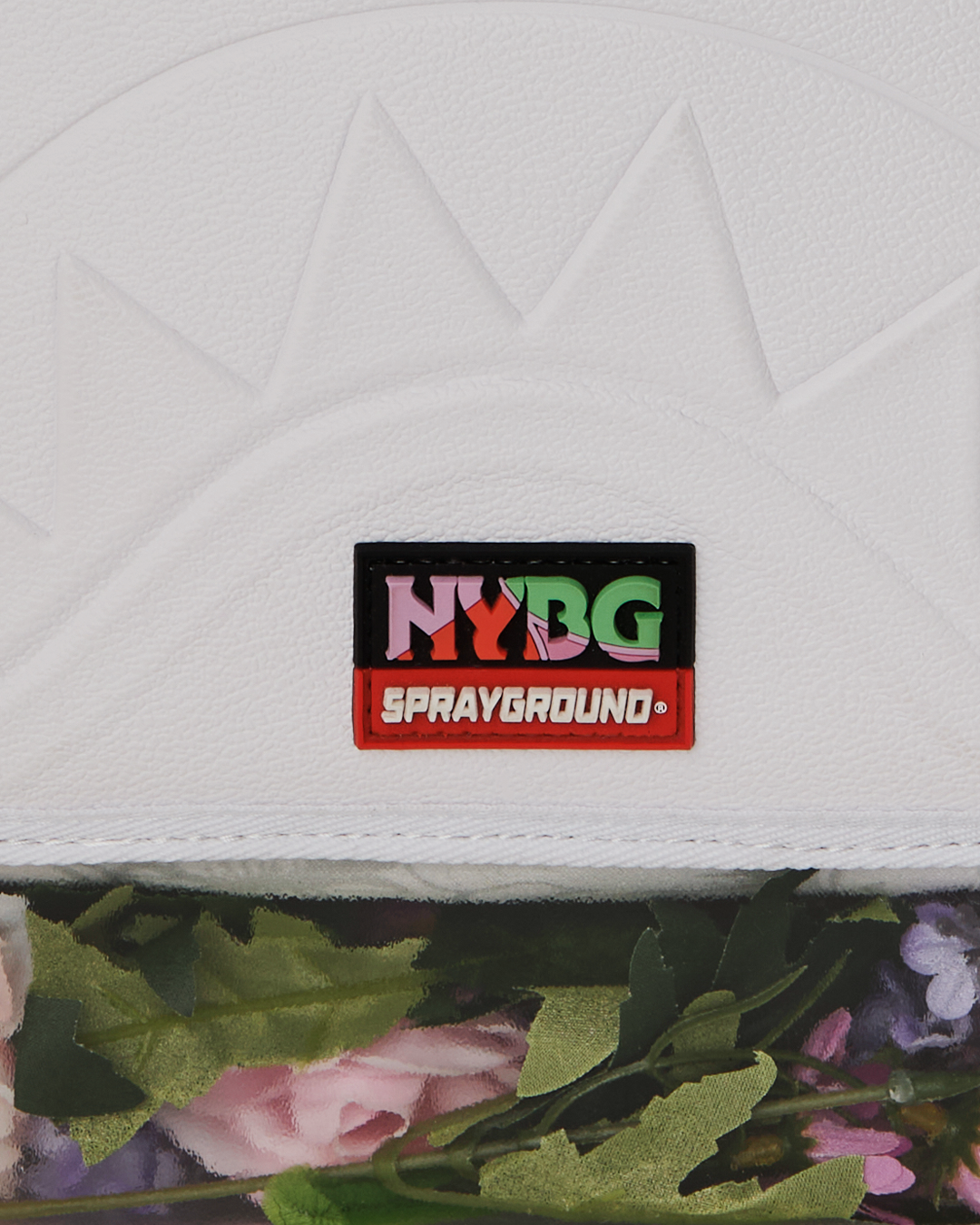 SPRAYGROUND® BACKPACK NYBG CLEAR FLOWER COMPARTMENT BACKPACK